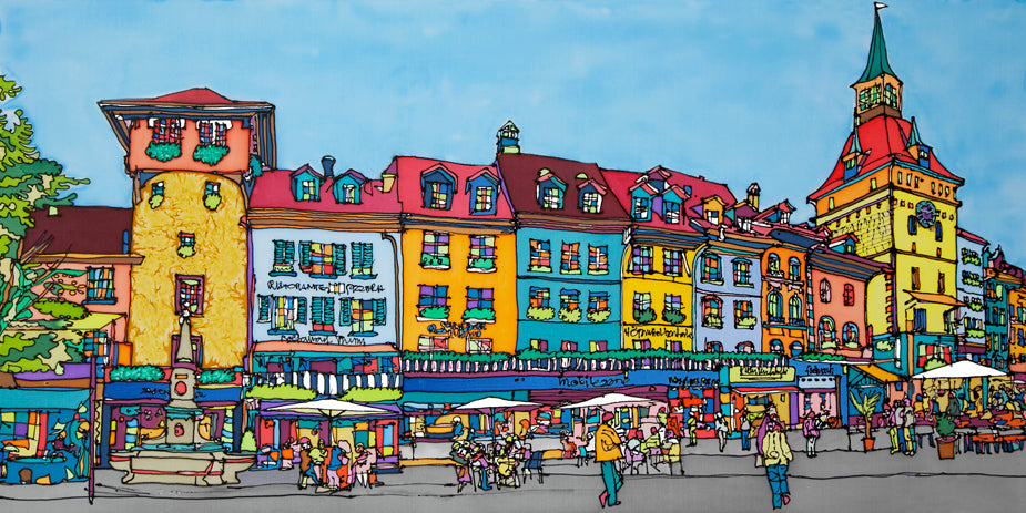 Bern, Holländerturm | Leinwand-Bild | B-4038 - baumannkunst.ch
