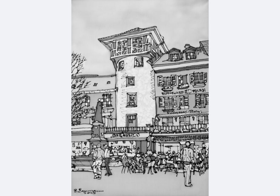 Bern, Holländerturm SW | Leinwand-Bild | B-4043 - baumannkunst.ch