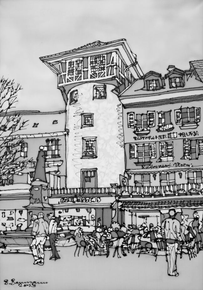 Bern, Holländerturm SW | Leinwand-Bild | B-4043 - baumannkunst.ch