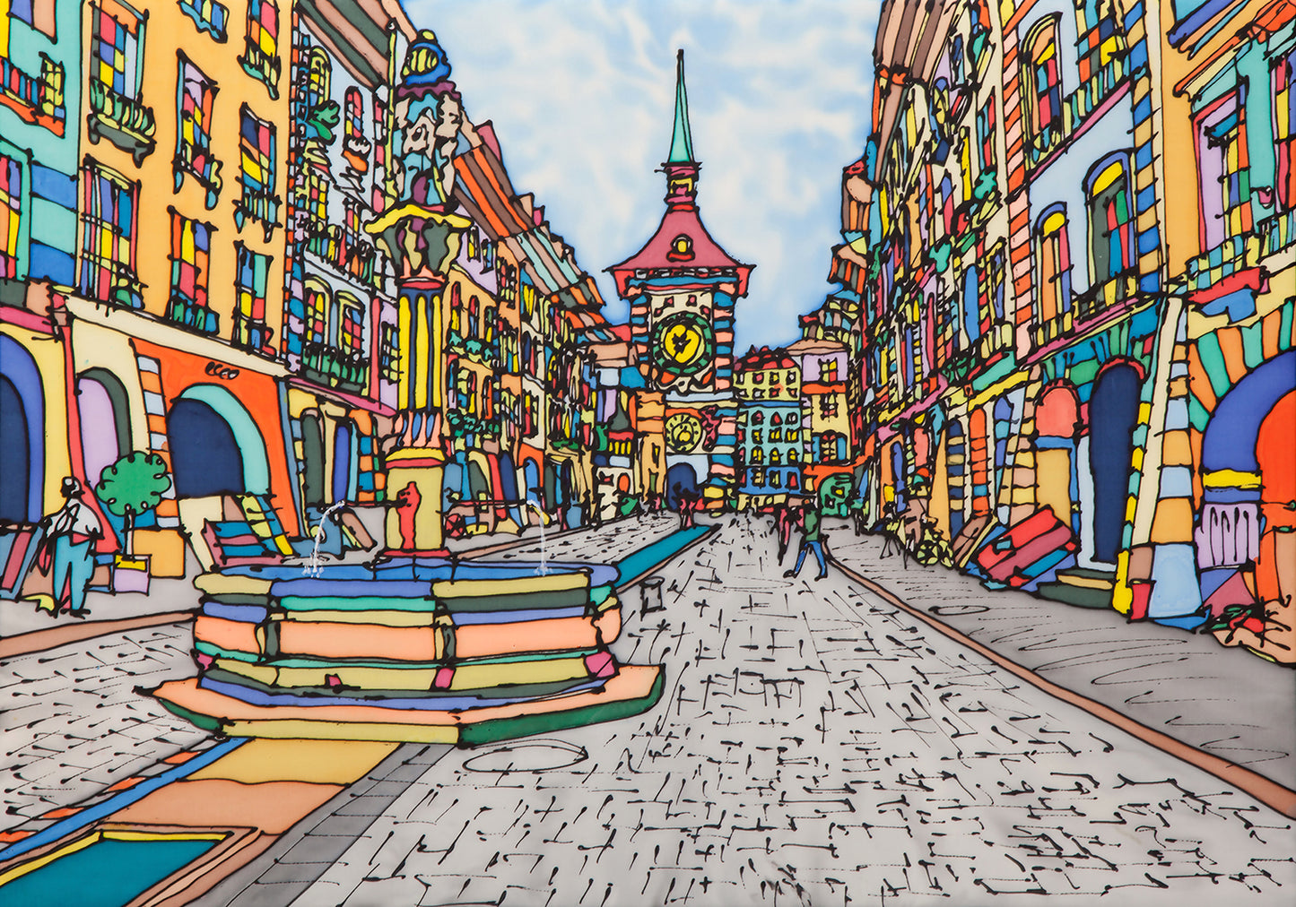 Bern, Zytglogge | Leinwand-Bild | B-4065 - baumannkunst.ch