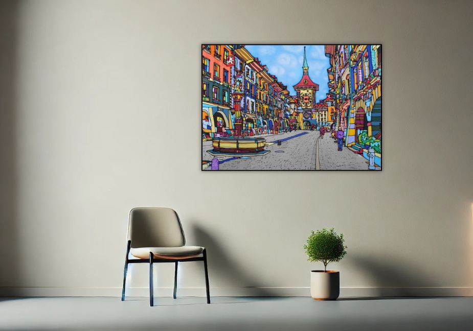 Bern, Zytglogge | Leinwand-Bild | B-4024