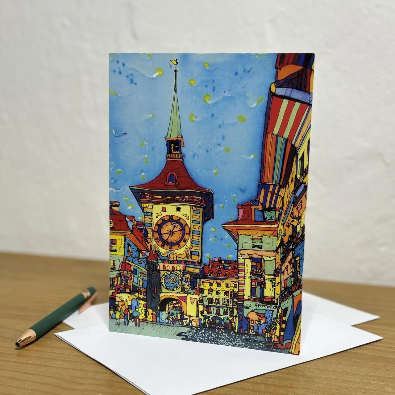 Bern, Zytglogge | Faltkarte A5 | DK-4104