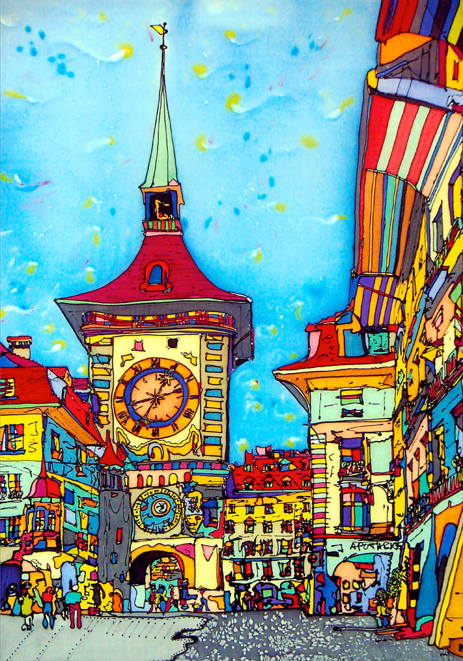 Bern, Zytglogge | Leinwand-Bild | B-4004 - baumannkunst.ch