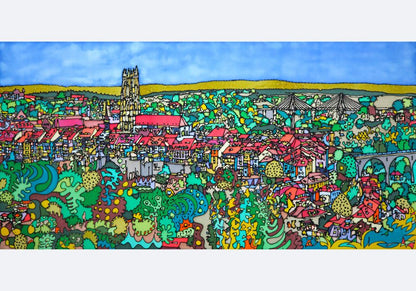 Freiburg / Fribourg | Leinwand-Bild | B-4053 - baumannkunst.ch