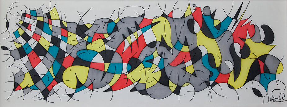 Abstrakt / Modern | Leinwand-Bild | B-5001 - baumannkunst.ch