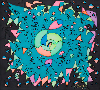 Abstrakt / Modern | Leinwand-Bild | B-5005 - baumannkunst.ch