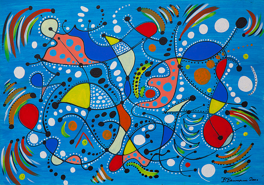 Abstrakt / Modern | Leinwand-Bild | B-5006 - baumannkunst.ch